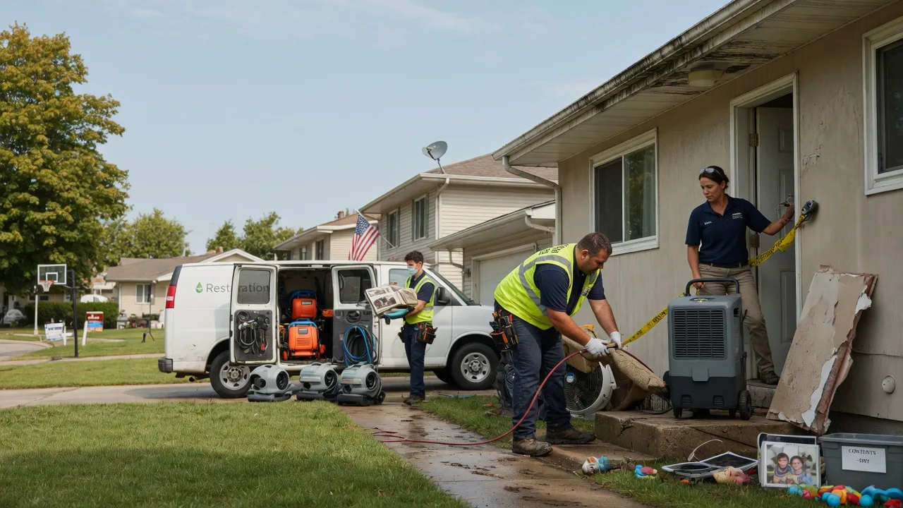 Water Damage Restoration in Hillsdale, WY near me